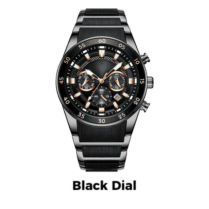 🔥Hot Sale Offers-Men's Waterproof Multifunctional Quartz Watch
