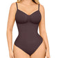 FeelinGirl Seamless Covered Bust Jumpsuit Thong Bodysuit Fit Comfort Slimming Womenswear 1 Breathable Hip Tops Soft Deals For You Days Body Hugging bodysuit shapewear Summervibes