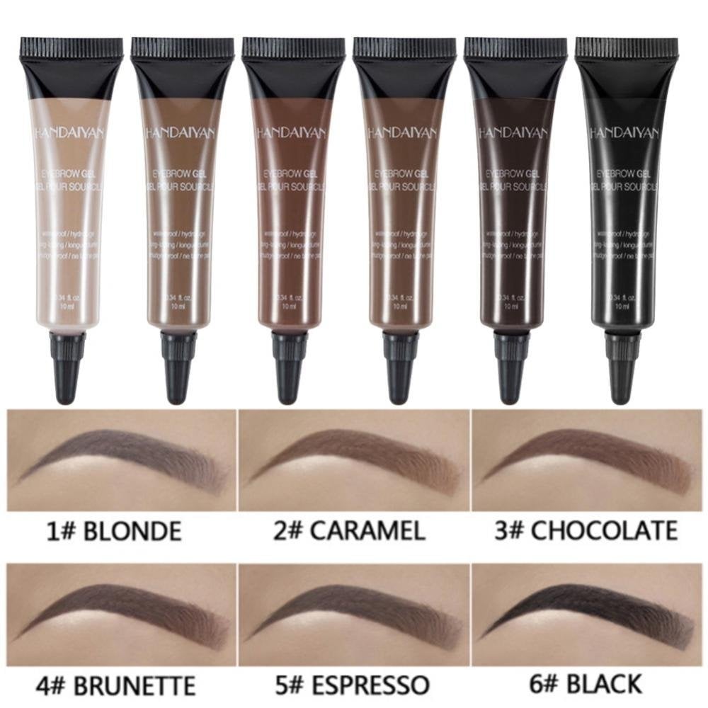 Last 12 Hours⚡Buy 1 Get 1 Free ⭐Long-lasting Waterproof Smudge-proof Liquid Eyebrow Gel/Tint(With Free Brush)