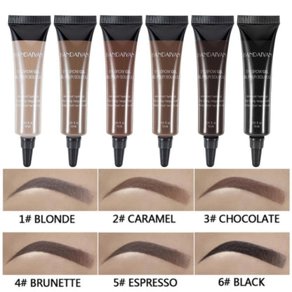 Last 12 Hours⚡Buy 1 Get 1 Free ⭐Long-lasting Waterproof Smudge-proof Liquid Eyebrow Gel/Tint(With Free Brush)