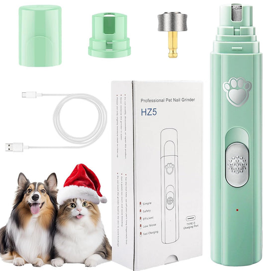 Trim Nails Like a Vet Pro! ✂️🏆 | Smart LED Pet Grinder - See Blood Vessels, Zero Ouch Guarantee