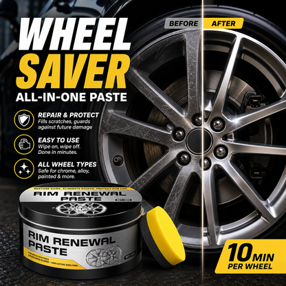 🥳2026 HOT SALE🥳💞50K+ SOLD!✨🛞 All‑in‑One Wheel Restoration Paste – Erases scratches & curb rash instantly. Molecular bonding, rock‑hard protection. Showroom shine! 💎🚗