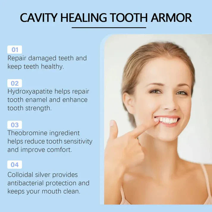 Yagoo kapljice za zaščito zob s hidroksiapatitom brez fluorida in popravilo sklenine, beljenje in svež dah