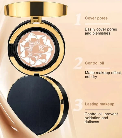 ✨Hot Sale✨2024 New Three-Color Pull Flower Concealer Moisturizing Essence Water Cream