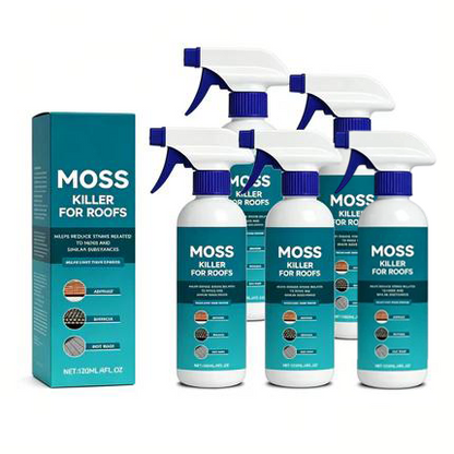 🔥Last Day Promotion - ONLY £8.99!!⚡50K+ SOLD!🏠Multi-Surface Roof Moss & Algae Cleaner Spray