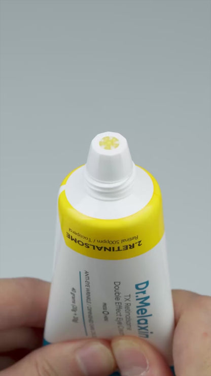 [Dr.Melaxin Uradno] TX Retinalsome krema za oči z dvojnim učinkom | Proti staranju, proti temnim madežem, posvetlitvi | Korejska kozmetika | 40 ml