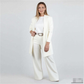 🎉50% OFF🥳Elegant Longline Cardigan 3-Piece Set – Soft Fabric, Chic Top & Pants for Office Commute & Daily Outings