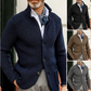 Men's Elegant Lapel Knitted Pocket Jacket( NEW )