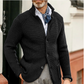 Men's Elegant Lapel Knitted Pocket Jacket( NEW )