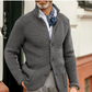 Men's Elegant Lapel Knitted Pocket Jacket( NEW )