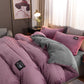 🎁2023-Christmas Hot Sale🎁 Luxury Soft Solid Color Bedding 4-pices-Set