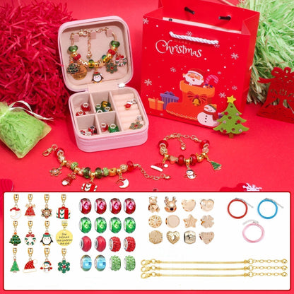 🎉The Best Christmas Gift For Children🎀DIY Gorgeous Christmas Bracelet Set