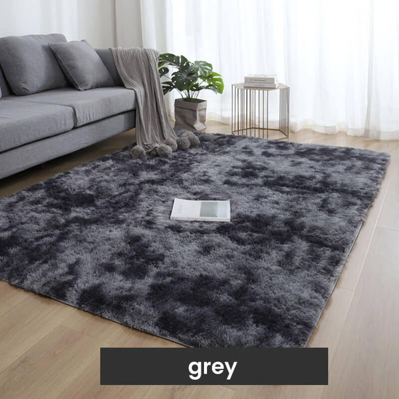 💖50% OFF NOW!🔥 Stylish Gradient Plush Rug – Ultra Soft Floor Mat for Sweet Home Vibe