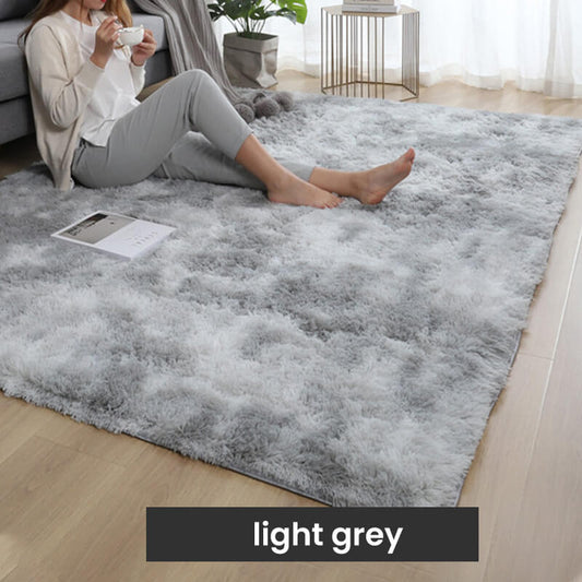 💖50% OFF NOW!🔥 Stylish Gradient Plush Rug – Ultra Soft Floor Mat for Sweet Home Vibe