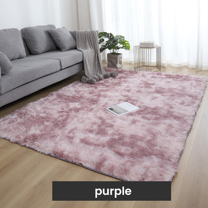 💖50% OFF NOW!🔥 Stylish Gradient Plush Rug – Ultra Soft Floor Mat for Sweet Home Vibe