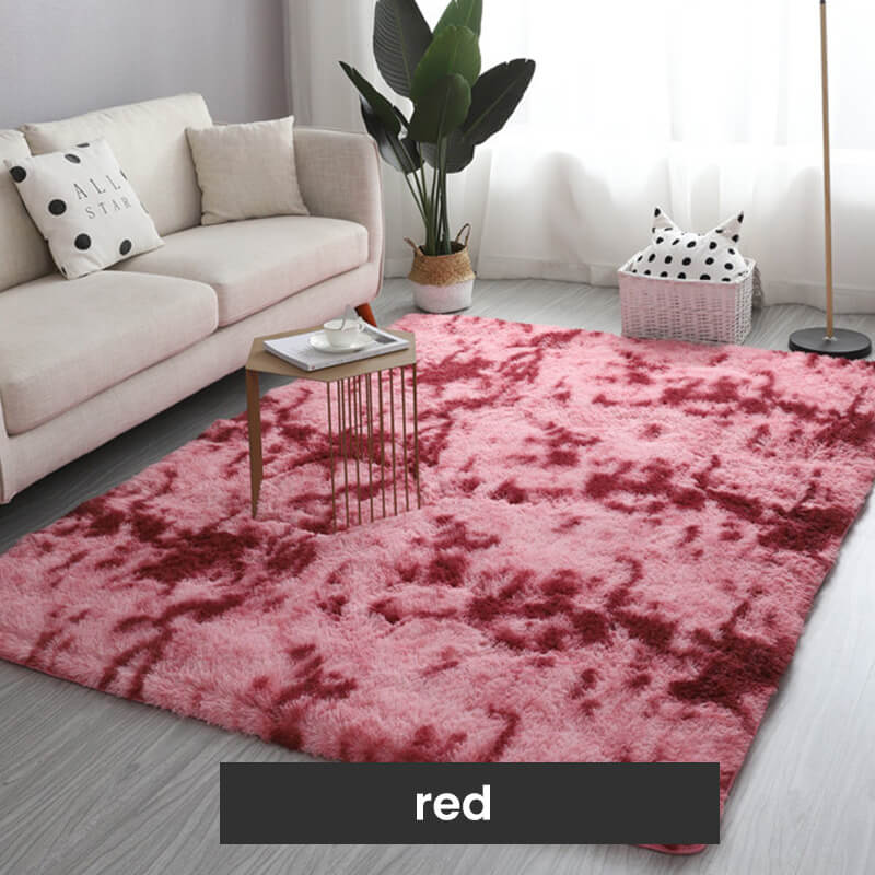 💖50% OFF NOW!🔥 Stylish Gradient Plush Rug – Ultra Soft Floor Mat for Sweet Home Vibe