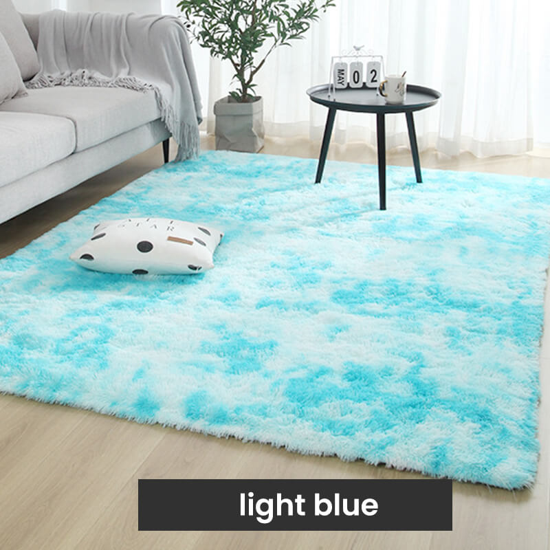 💖50% OFF NOW!🔥 Stylish Gradient Plush Rug – Ultra Soft Floor Mat for Sweet Home Vibe