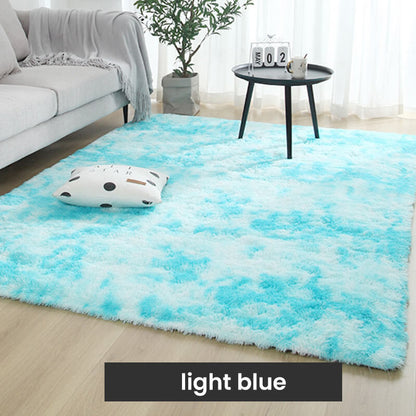 💖50% OFF NOW!🔥 Stylish Gradient Plush Rug – Ultra Soft Floor Mat for Sweet Home Vibe