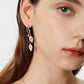 Elegant Leaf Drop Earrings