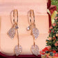 Elegant Leaf Drop Earrings