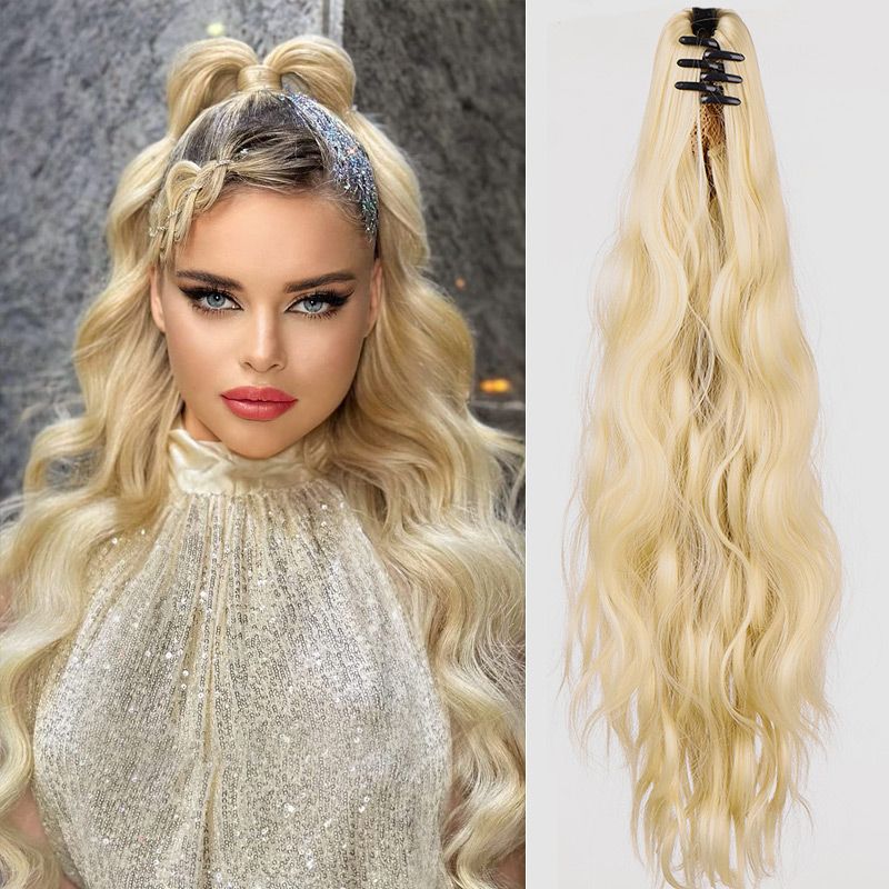 🎁Time-Sensitive Exclusive Deal! ✨Curly Wig High Ponytail with claw clip