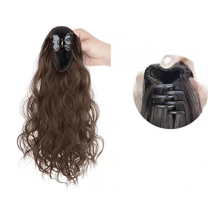 🎁Time-Sensitive Exclusive Deal! ✨Curly Wig High Ponytail with claw clip