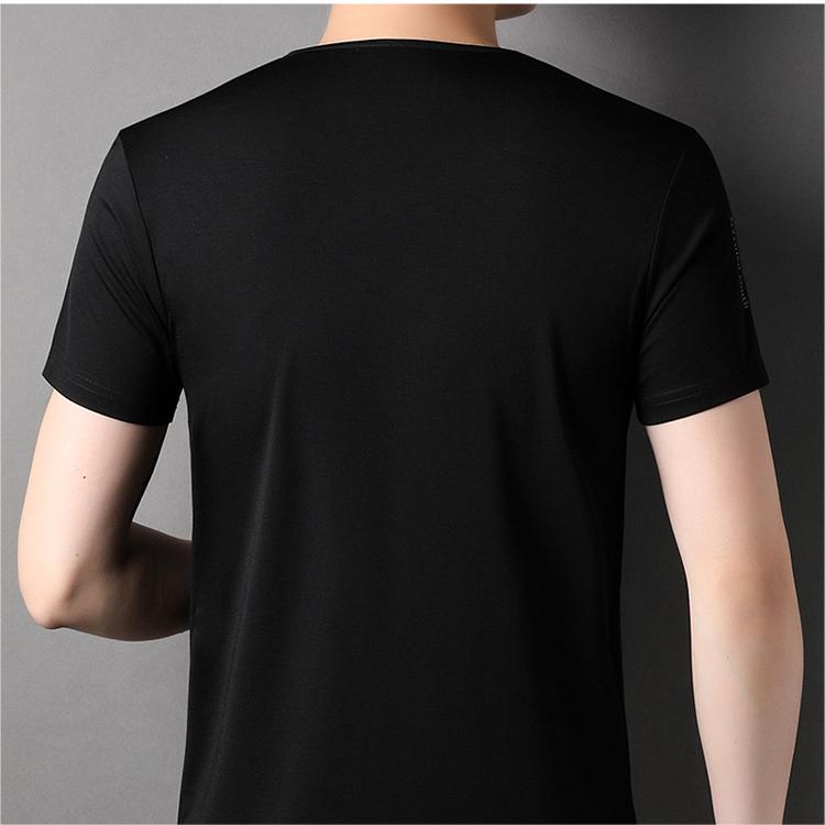 Camiseta de manga corta suave y transpirable para hombre