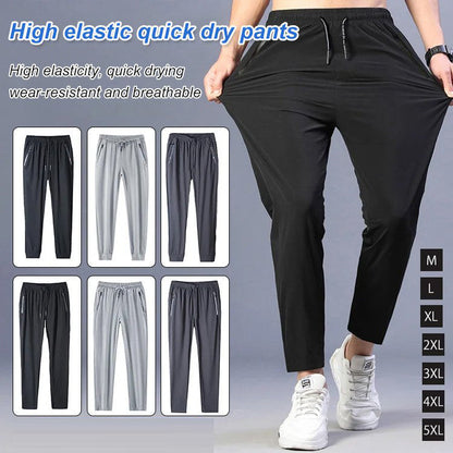 🎁Gran oferta 2024🎁Pantalones elásticos de secado rápido unisex 