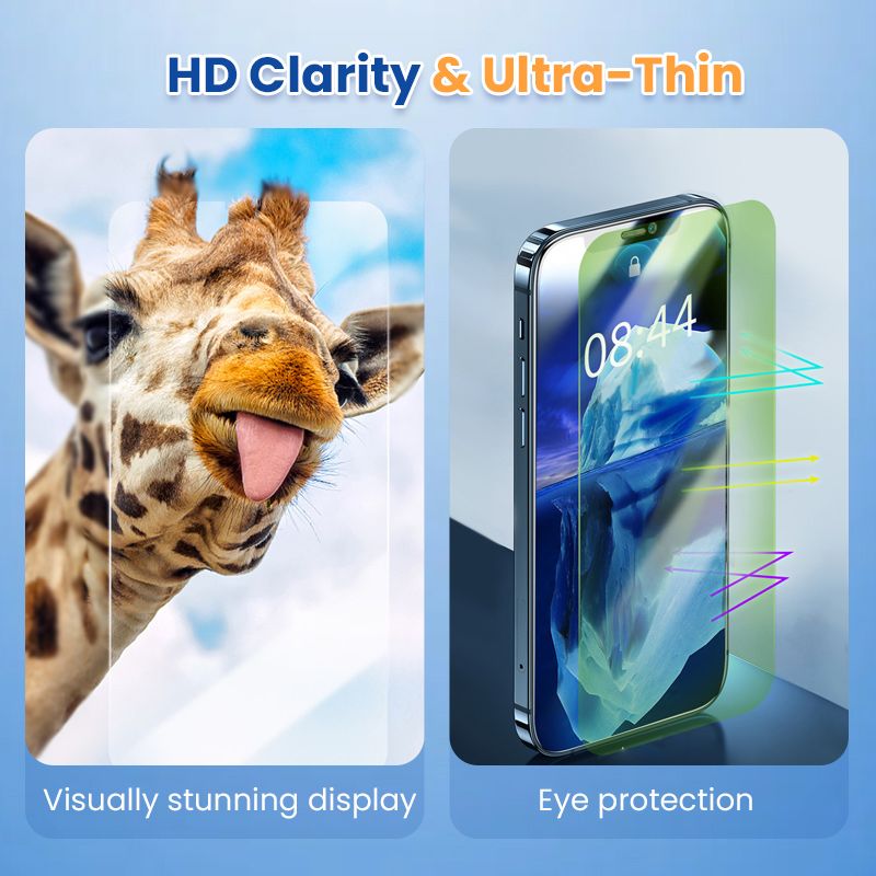 HD Anti-Peep Film with Auto Dust Removal for iPhone Series