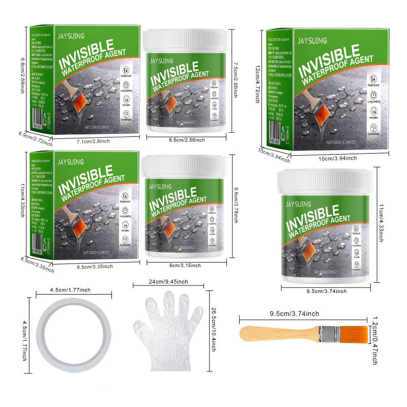 Invisible Waterproof Coating Agent Set for Home Use