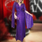Shine Brighter Sequin Cape Sleeve Cross Waist Evening Maxi Dress