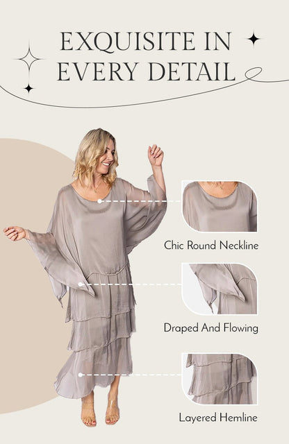👗 40% OFF NOW! 🎨 Artistic Style Loose Dress – Relaxed Fit, Unique Design & Perfect for Casual Days 🌸