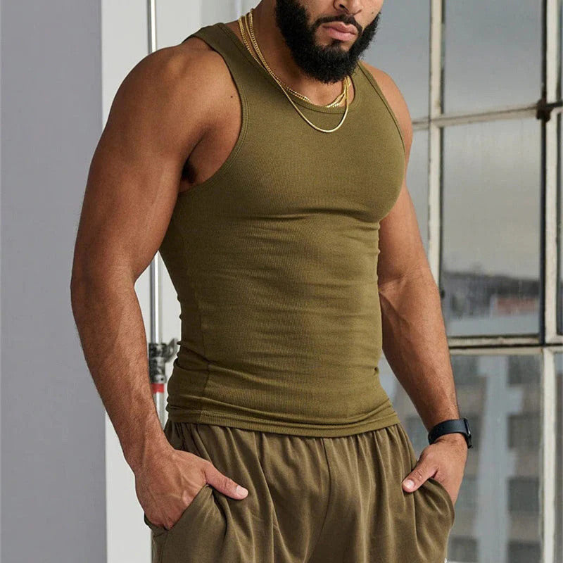 🔥 2026 Fresh Drops | Flat 50% OFF Today! 💸Muscle Fit Tank Top for Men – Slim, Strong, Stylish💪👕