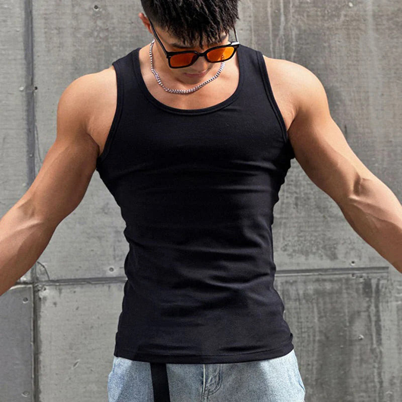🔥 2026 Fresh Drops | Flat 50% OFF Today! 💸Muscle Fit Tank Top for Men – Slim, Strong, Stylish💪👕