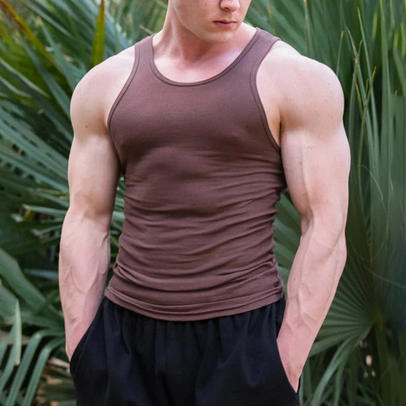 🔥 2026 Fresh Drops | Flat 50% OFF Today! 💸Muscle Fit Tank Top for Men – Slim, Strong, Stylish💪👕