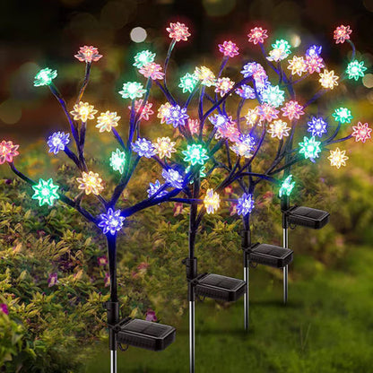 Solar-Powered Weather Resistant Garden LED Light Set