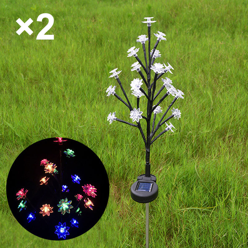 Solar-Powered Weather Resistant Garden LED Light Set