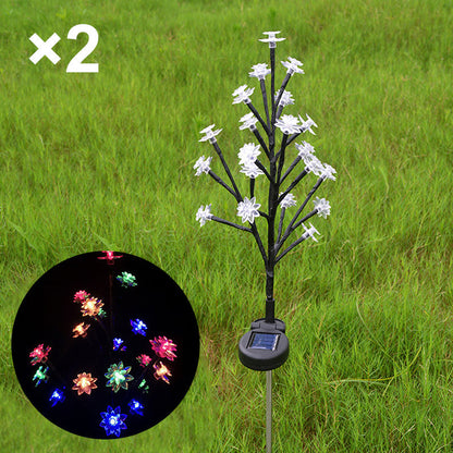 Solar-Powered Weather Resistant Garden LED Light Set