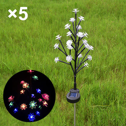 Solar-Powered Weather Resistant Garden LED Light Set