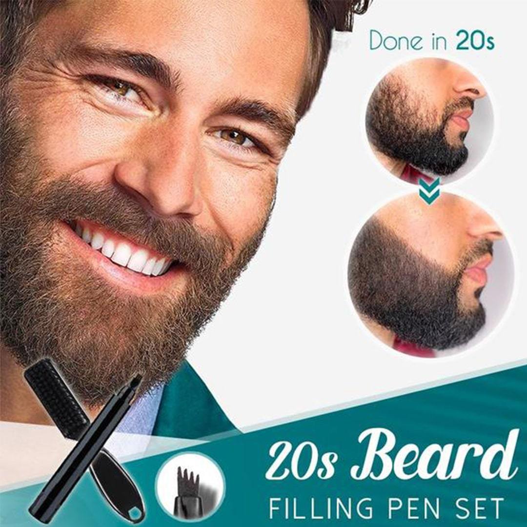 ⏰Waterproof Beard Filling Pen Kit🔥