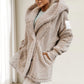 ❄️Winter-Specials❄️Women's Soft Fuzzy Hooded Jacket with Pockets
