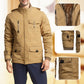 Men’s Winter Cargo Jacket with Hood