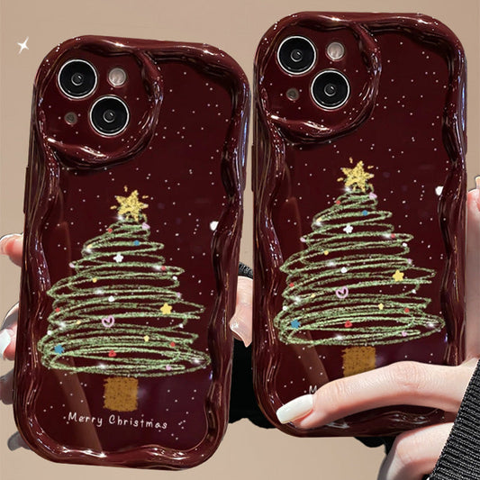 🎅Celebrate Christmas🎄Christmas-Themed Full Coverage Phone Case with Lanyard