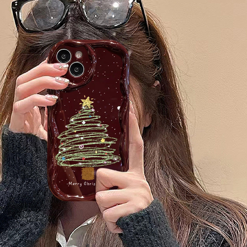 🎅Celebrate Christmas🎄Christmas-Themed Full Coverage Phone Case with Lanyard