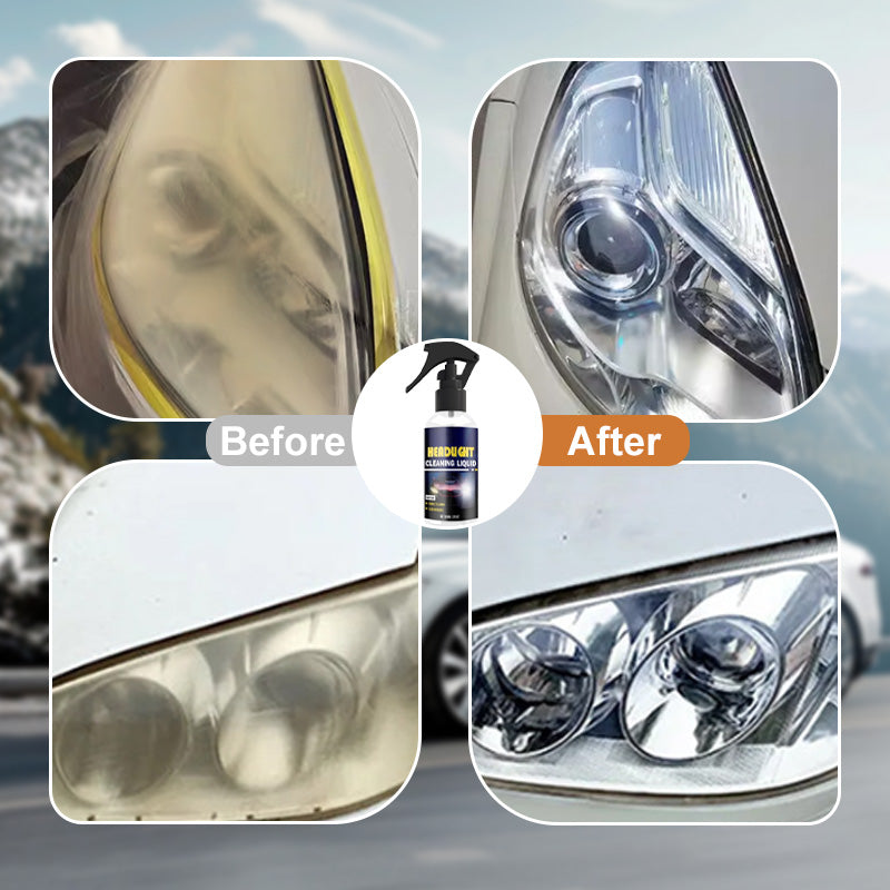 📢📢Buy 5 Get 5 Free⏰Car Headlight Cleaning and Restoration Agent
