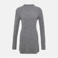 🎅Show off your beauty🎄Women’s Ribbed Knit A-Line Mini Dress