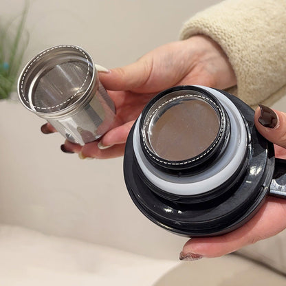 🔥🍵1000ml Vacuum Insulated Teapot with Strainer