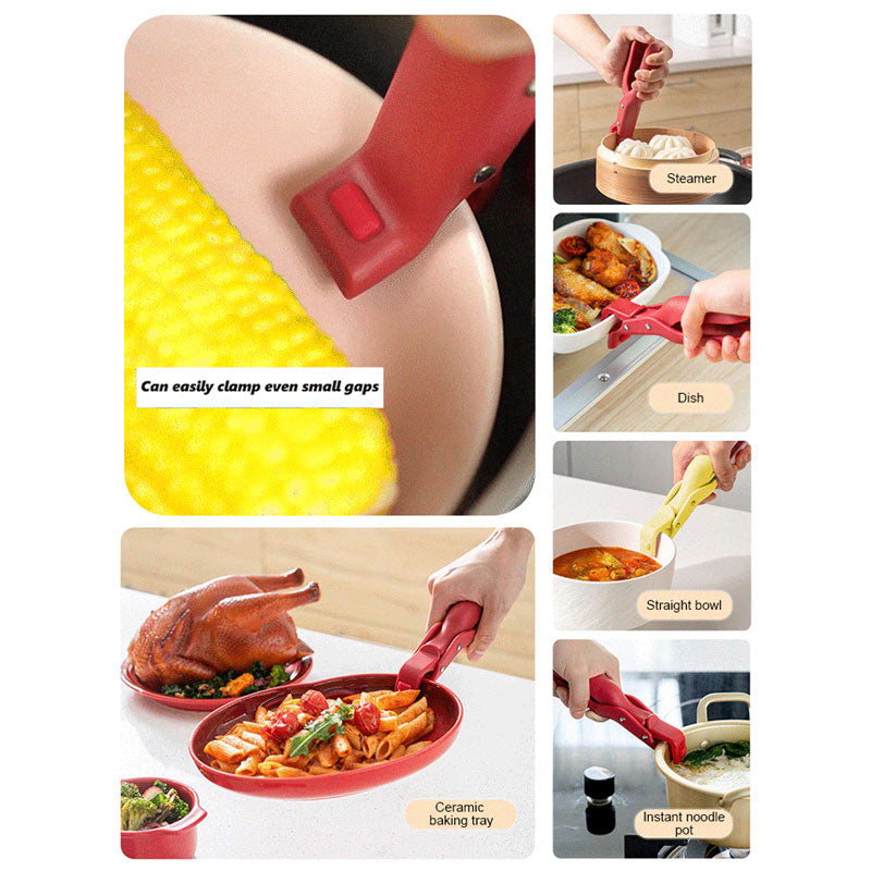 ✨Multi-Purpose Anti-Scald Bowl Holder Clip for Kitchen （2pcs）