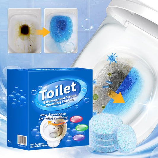 Effervescent Toilet Cleaning Tablets