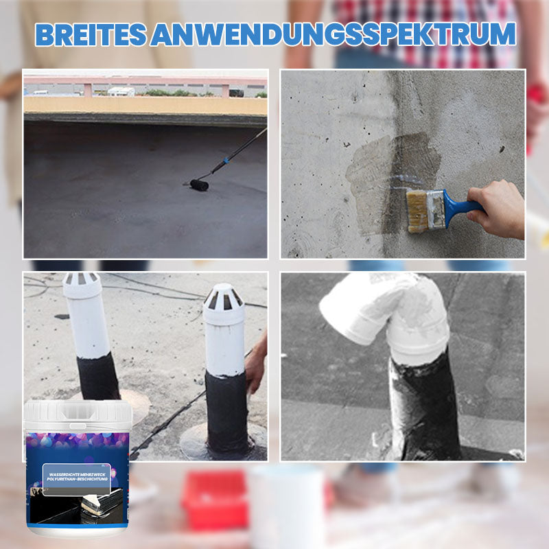 Vodoodporni večnamenski poliuretanski premaz, trajna zaščita, zaščitite vsak centimeter vašega prostora! 💧🏡